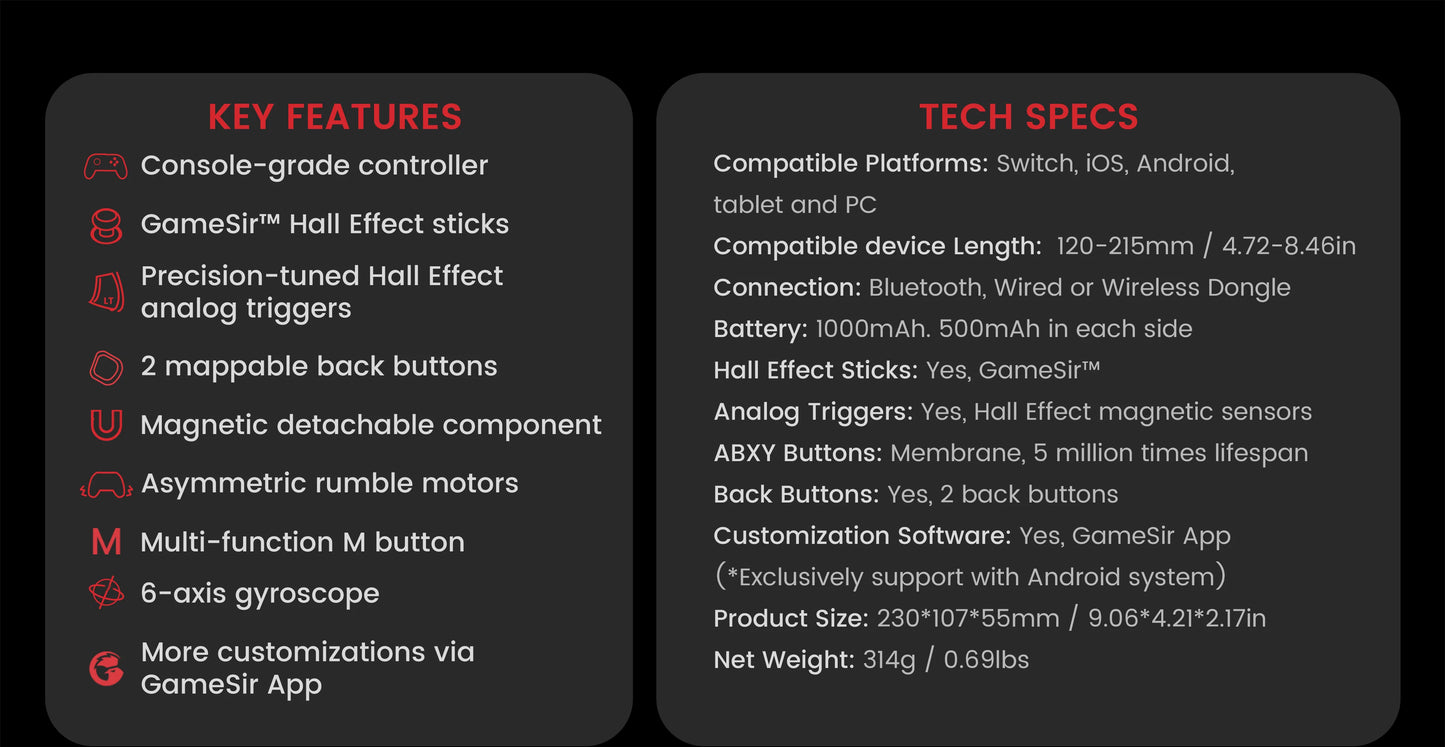 Gamesir G8 Plus – Hulk Edition Modified with Expansion Kit for ROG Z13, iPad Pro & Galaxy Tab