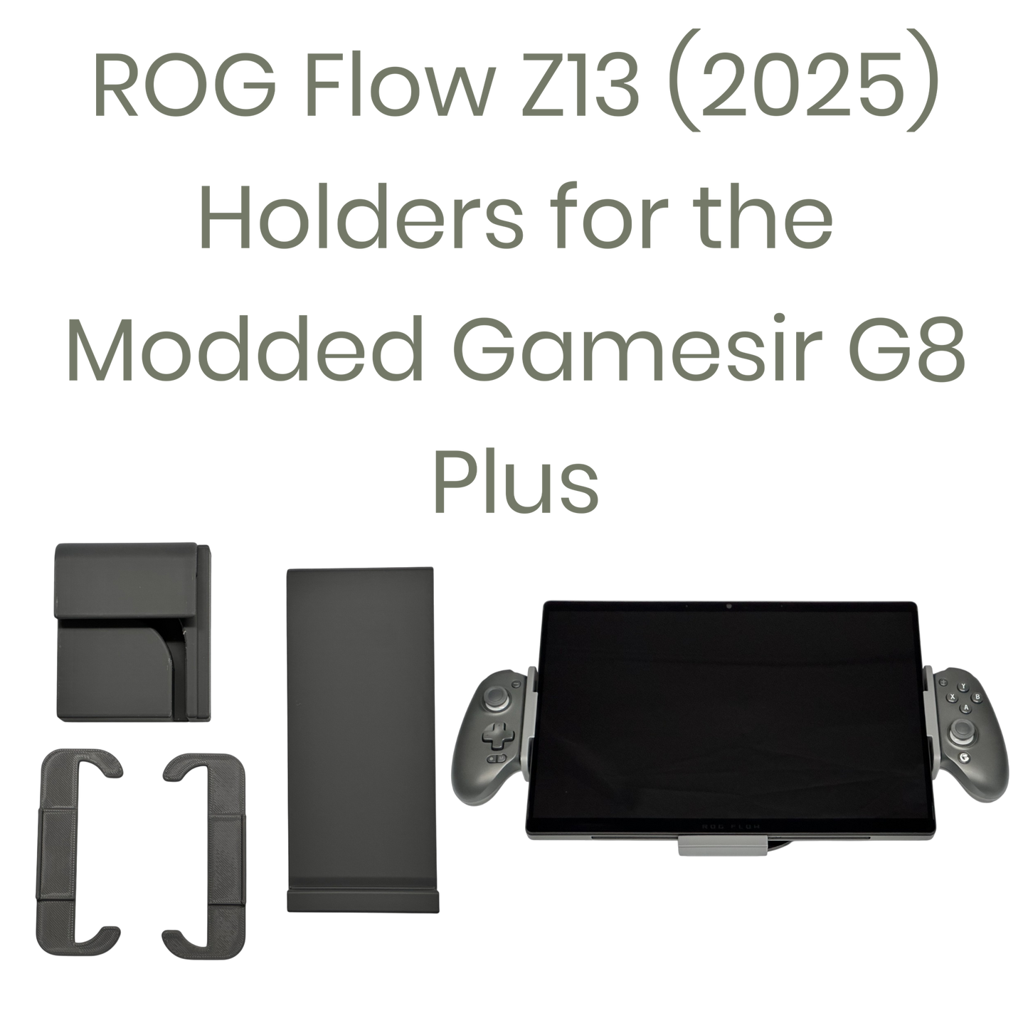 Expansion Kit for Gamesir G8 Plus – DIY Grip for ROG Z13, iPad Pro & Tablets (This is not a Controller)