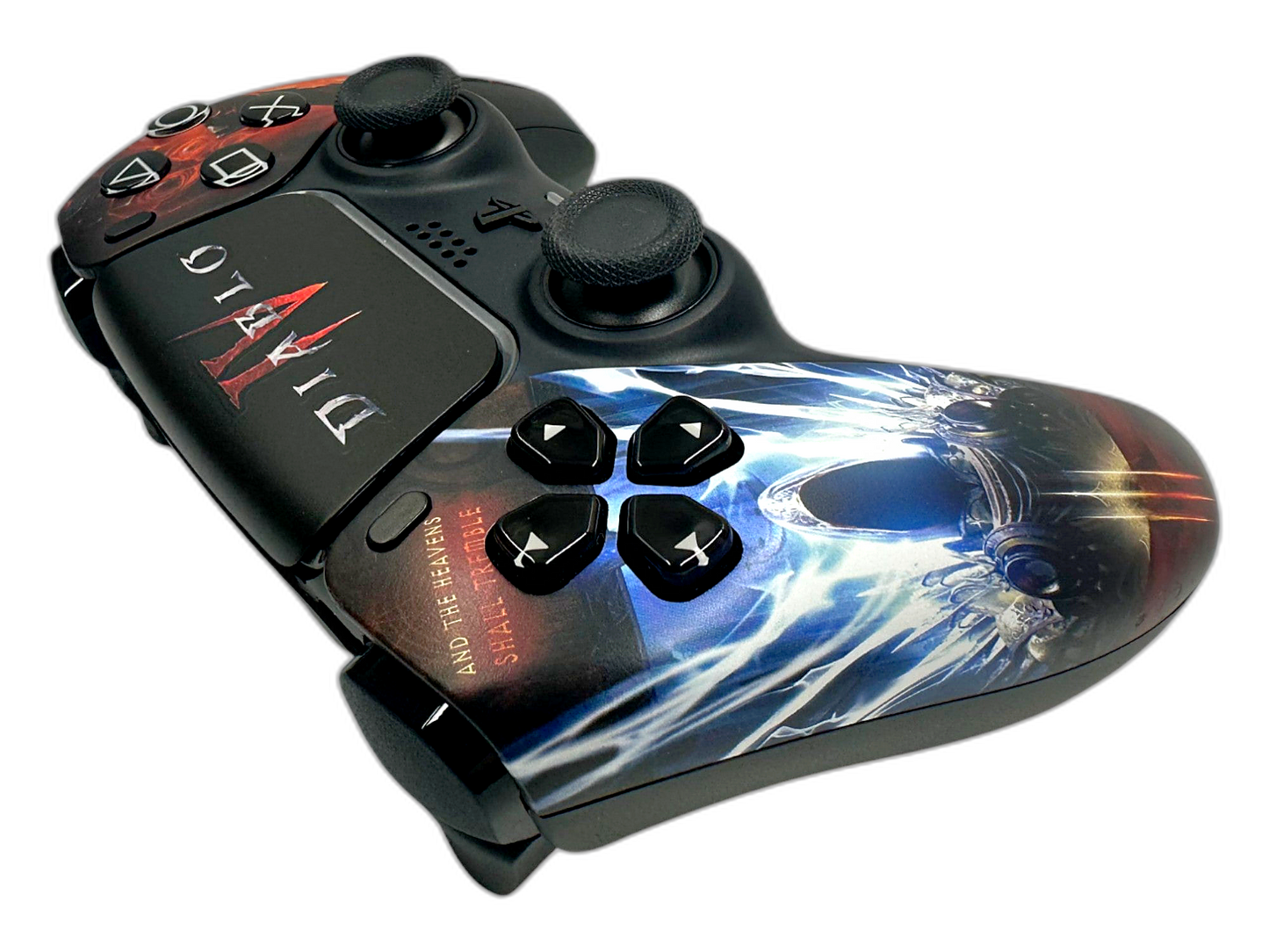 Diablo IV PS5 DualSense Controller - additional product photo, custom-modded PS5 controller