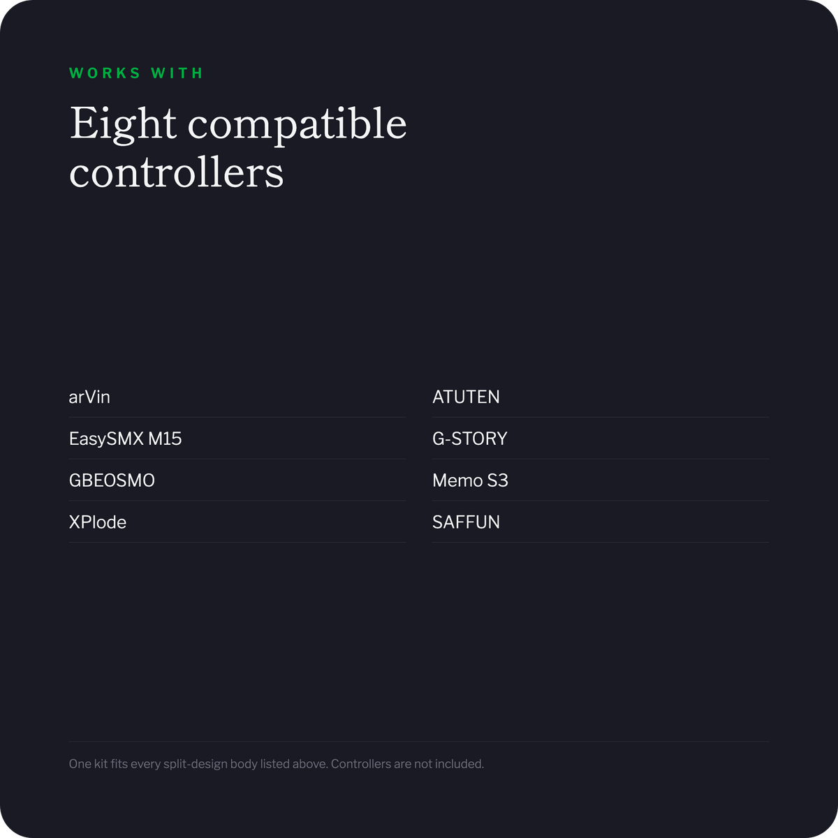 EasySMX M15 Bluetooth expansion kit - compatible controller models
