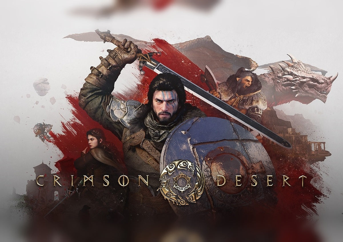 Crimson Desert — full artwork for the printed expansion plate