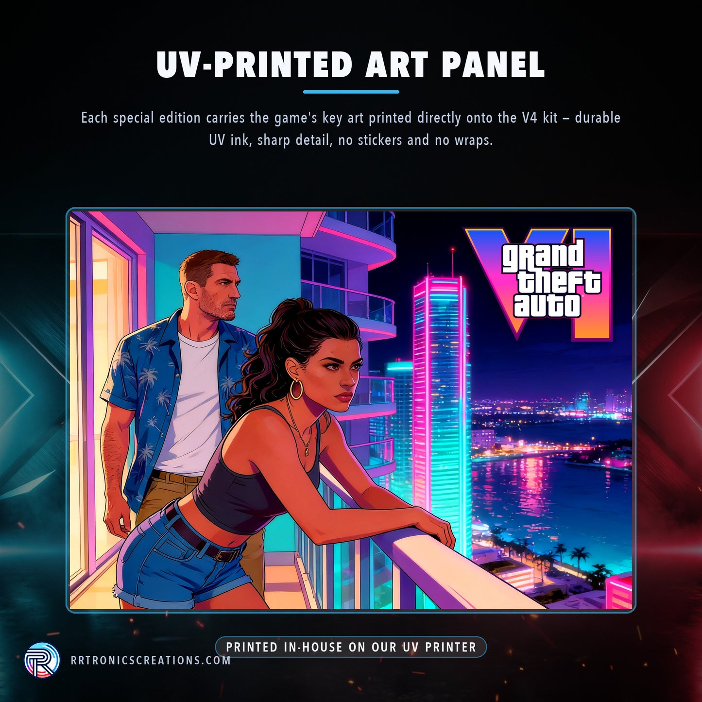 Gamesir G8 Plus Modded Tablet Controller – Grand Theft Auto VI Edition | ROG Z13 & iPad Pro