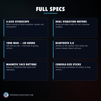 GameSir G8 Plus hardware, compatibility and optional accessories — reference image 5