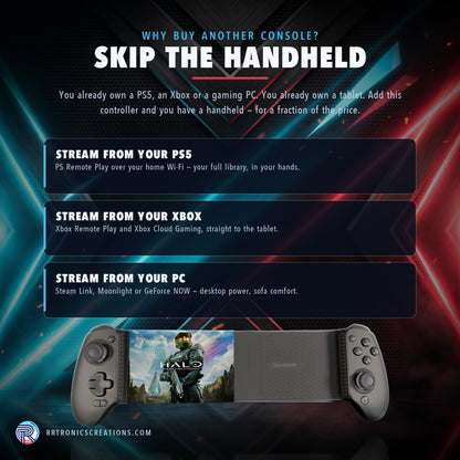 Gamesir G8 Plus Modded Tablet Controller – Halo: Campaign Evolved Edition | ROG Z13 & iPad Pro