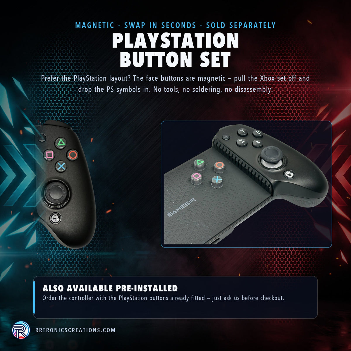 GameSir G8 Plus hardware, compatibility and optional accessories — reference image 9