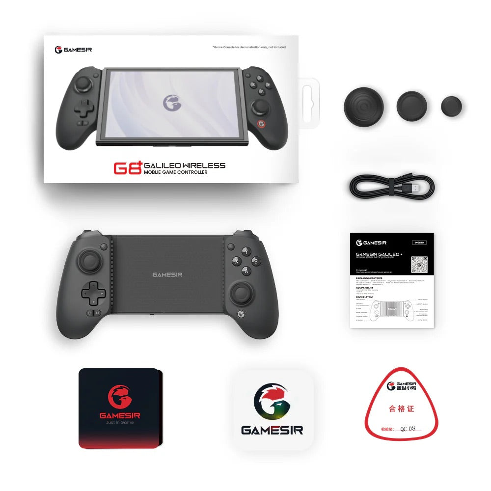 GameSir G8 PLUS Bluetooth Mobile Game Controller for Switch, iOS, Android & Large Tablets