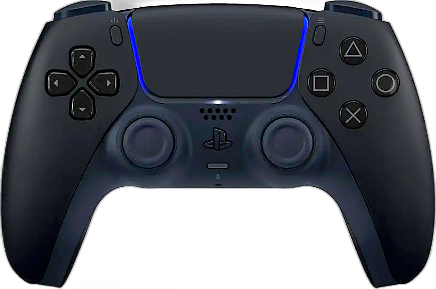 Midnight Black - PlayStation 5 DualSense Wireless Controller — Original Sony, 12 Colors - genuine Sony controller from RRtronicscreations