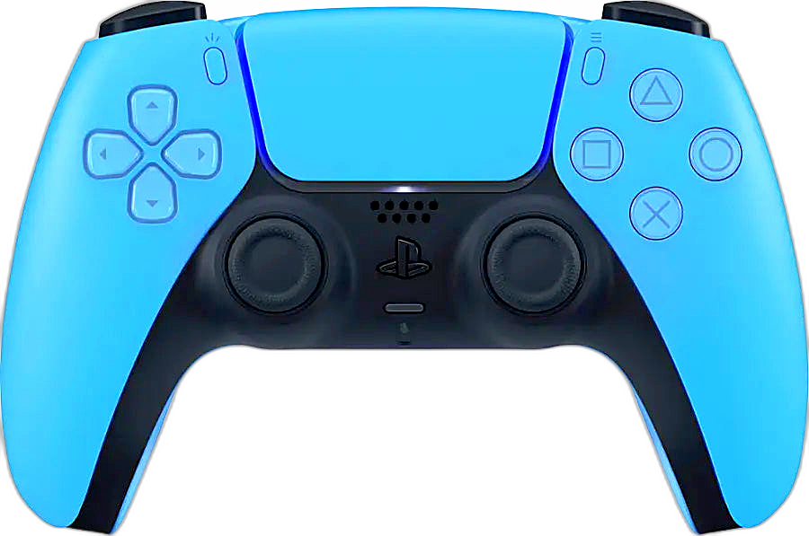 Starlight Blue - PlayStation 5 DualSense Wireless Controller — Original Sony, 12 Colors - genuine Sony controller from RRtronicscreations