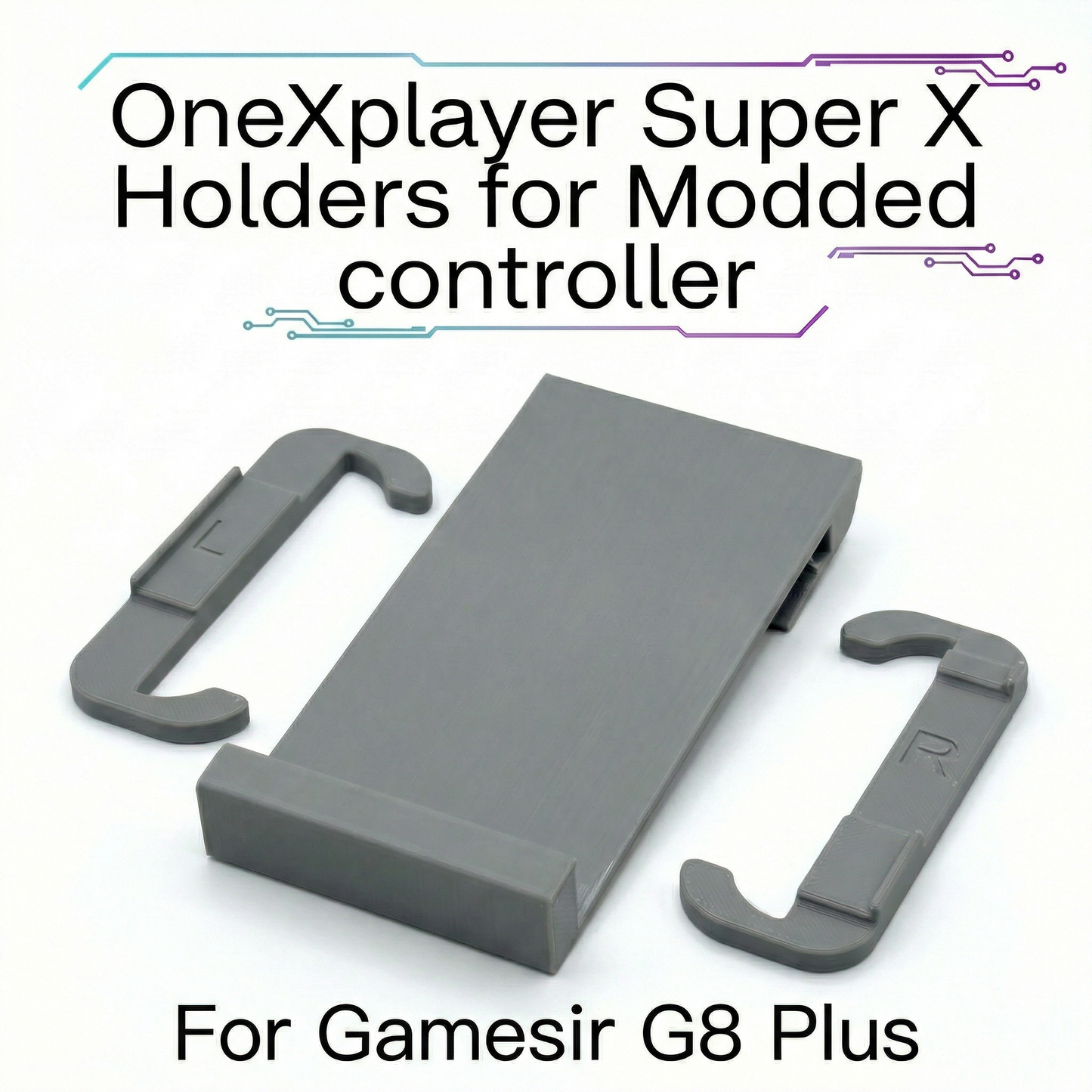 OneXPlayer Super X/V Holders for the Modded Controllers