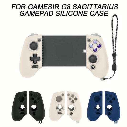 Título: Silicone Protective Cover for GameSir G8 Galileo & G8 Plus Game Controller (Anti-drop Anti-scratch Dust-proof Anti-hand Sweat Washable Case)