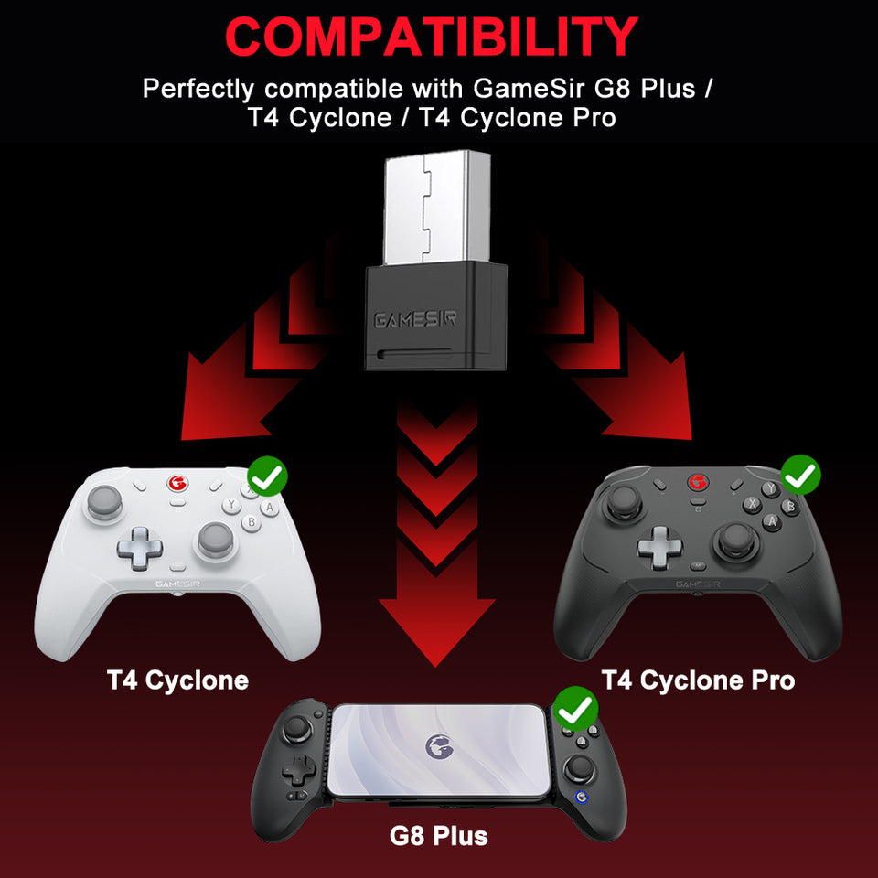 GameSir G8 Plus hardware, compatibility and optional accessories — reference image 50