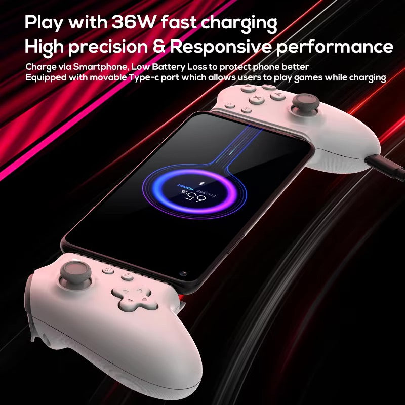 Memo S3 Multiple Operating Modes Stretch Handle Game Controller Gaming Stretch Joystick With 36W Fast Charging