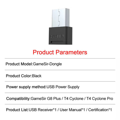 GameSir G8 Plus hardware, compatibility and optional accessories — reference image 53
