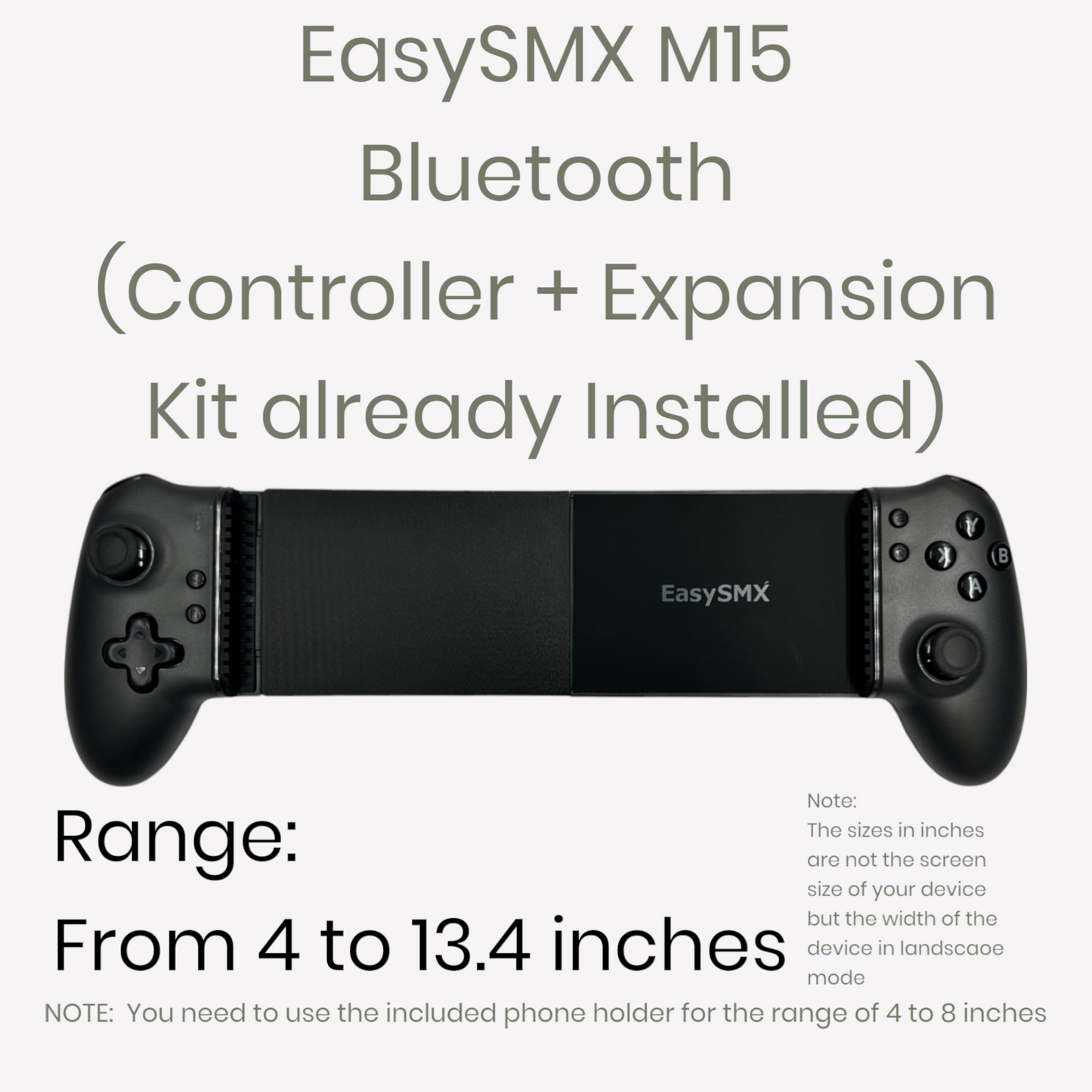 EasySMX M15 Bluetooth – Modified with Expansion Kit for ROG Z13, iPad Pro & Tablets