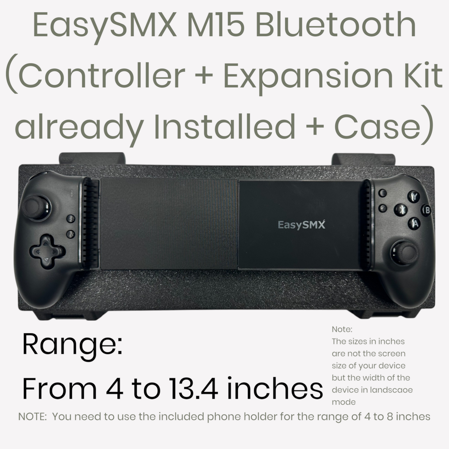 EasySMX M15 Bluetooth – Modified with Expansion Kit for ROG Z13, iPad Pro & Tablets