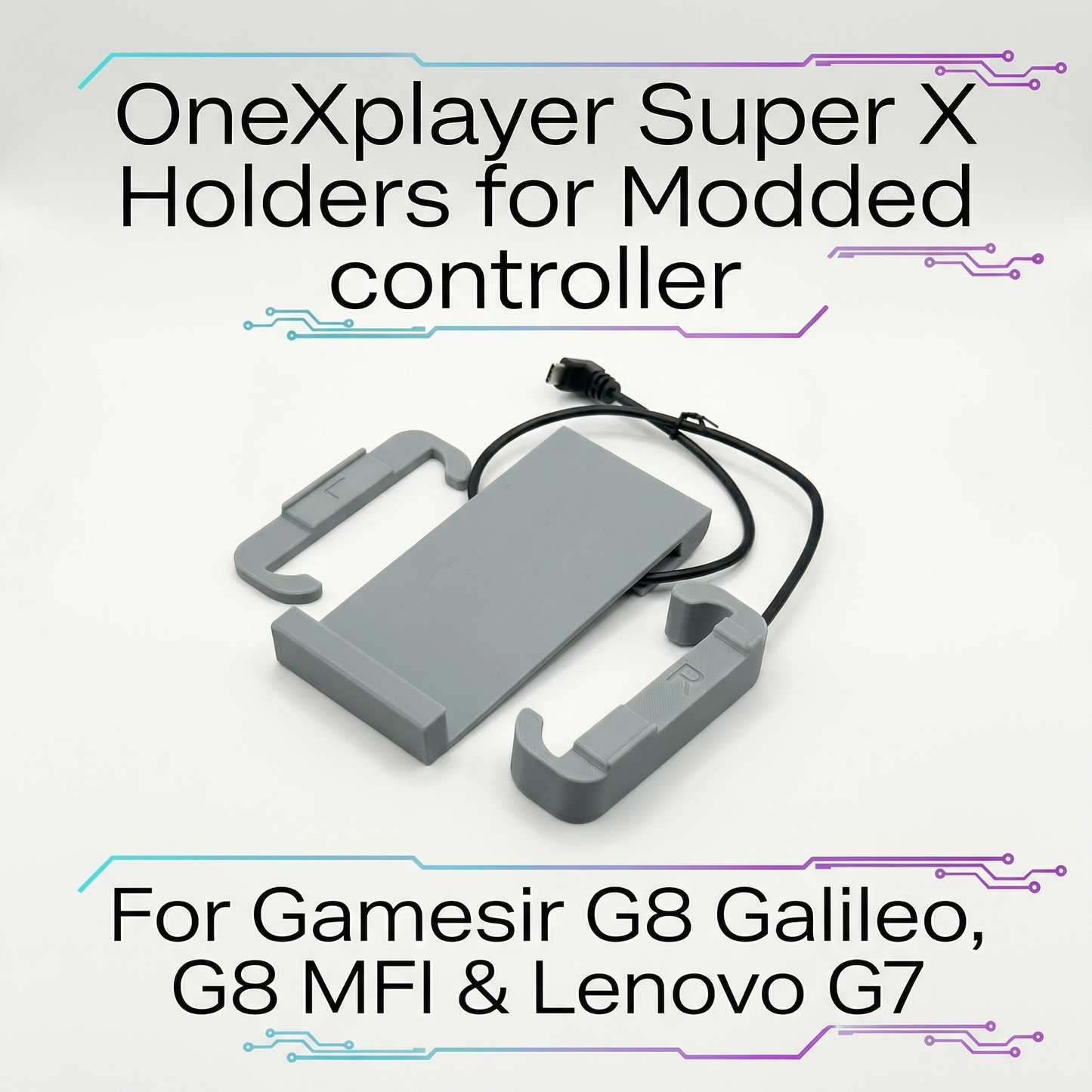 OneXPlayer Super X/V Holders for the Modded Controllers