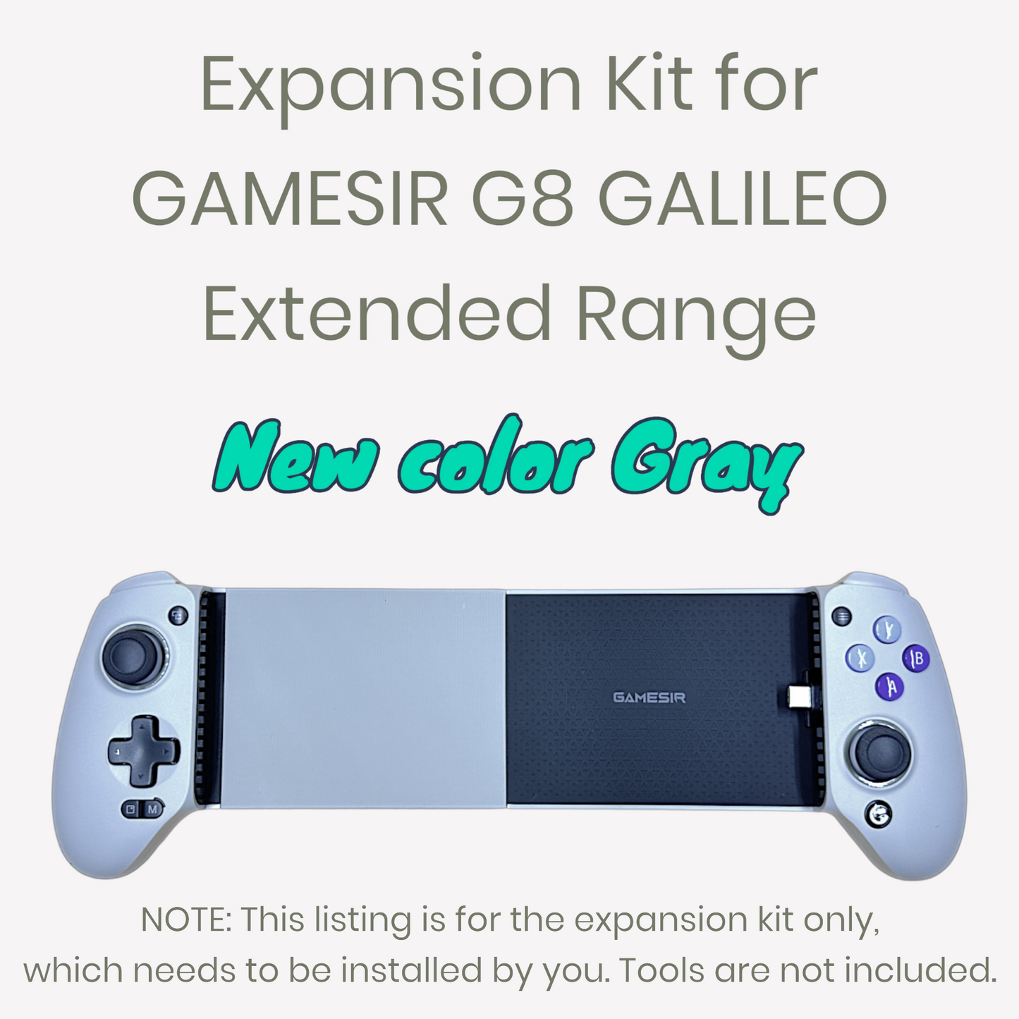 Expansion Kit for GAMESIR GALILEO G8 Controller (This is not a Controller)