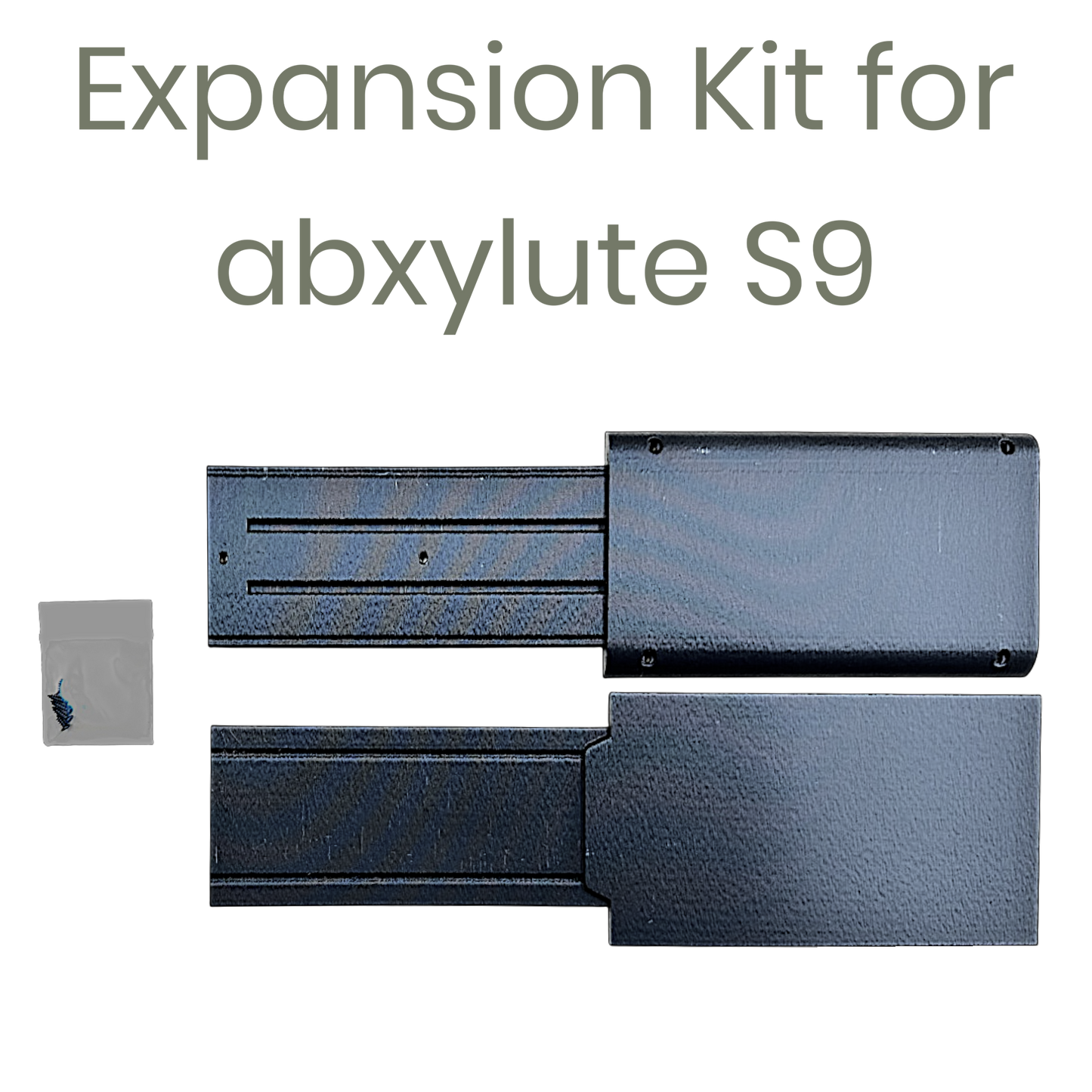 Expansion Kit for Abxylute S9 – DIY Grip for ROG Flow Z13, iPad Pro & Tablets (This is not a Controller)
