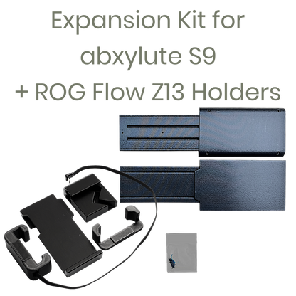 Expansion Kit for Abxylute S9 – DIY Grip for ROG Flow Z13, iPad Pro & Tablets (This is not a Controller)