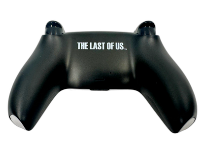 The Last of Us PS5 DualSense Controller - back view detail, custom-modded PS5 controller