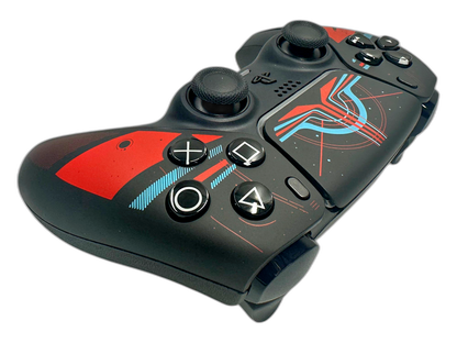 Concord PS5 DualSense Controller - side angle detail, custom-modded PS5 controller