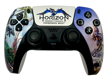 Horizon Forbidden West PS5 DualSense Controller - main view, custom-modded PS5 controller handcrafted in USA