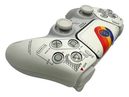 Starfield PS5 DualSense Controller - side angle detail, custom-modded PS5 controller