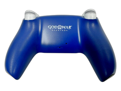 God of War Ragnarök Runes Edition - back view detail, custom-modded PS5 controller