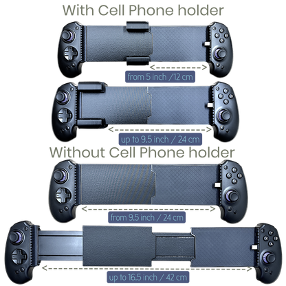 Abxylute S9 – Modded controllers for ROG Flow Z13, iPad 11", iPad Air 11" & 13", iPad Pro 11" & 13", Samsung Galaxy Tab, and any other Big Android Tablets