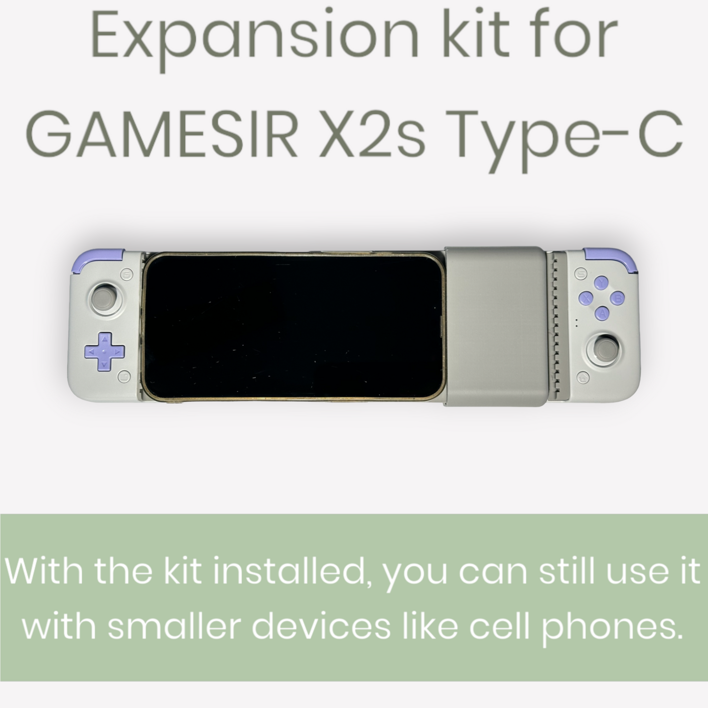 Expansion kit for GAMESIR X2s Type-C Controller for tablets from 6.5 inches to 13.1 inches