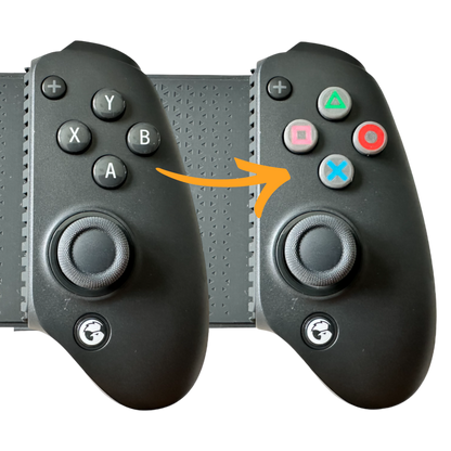 PlayStation Buttons for GAMESIR G8 PLUS Controller (Easy Install)