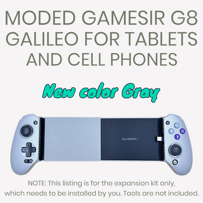 GameSir G8 Galileo (Controller + Expansion kit already installed)