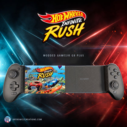 GameSir G8 Plus modded controller — Hot Wheels Infinite Rush Edition