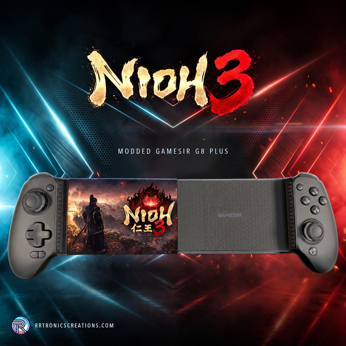 GameSir G8 Plus modded controller — Nioh 3 Edition