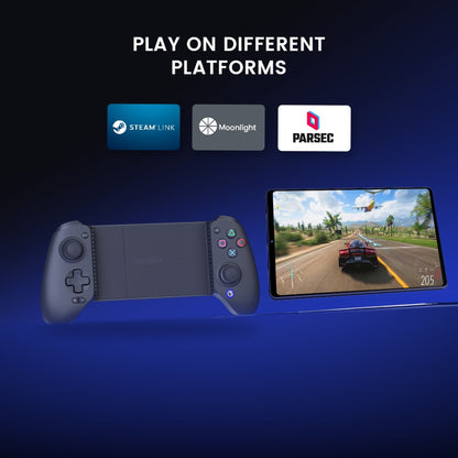 Gamesir G8 Plus with PlayStation-style buttons for Steam Link, Moonlight and Parsec streaming