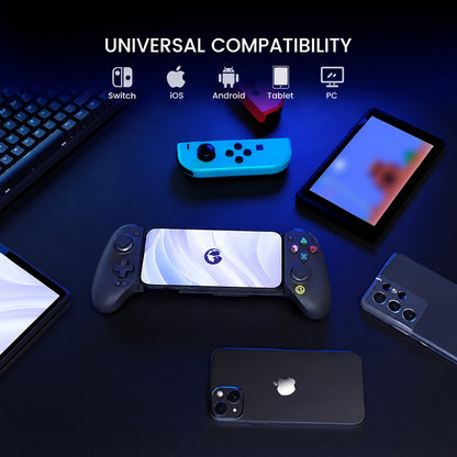 Gamesir G8 Plus with PlayStation-style buttons: universal compatibility with Switch, iOS, Android, tablet and PC