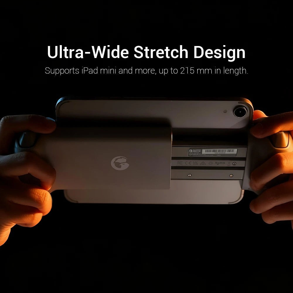 Gamesir G8 Plus MFI ultra-wide stretch design, fits devices up to 215 mm