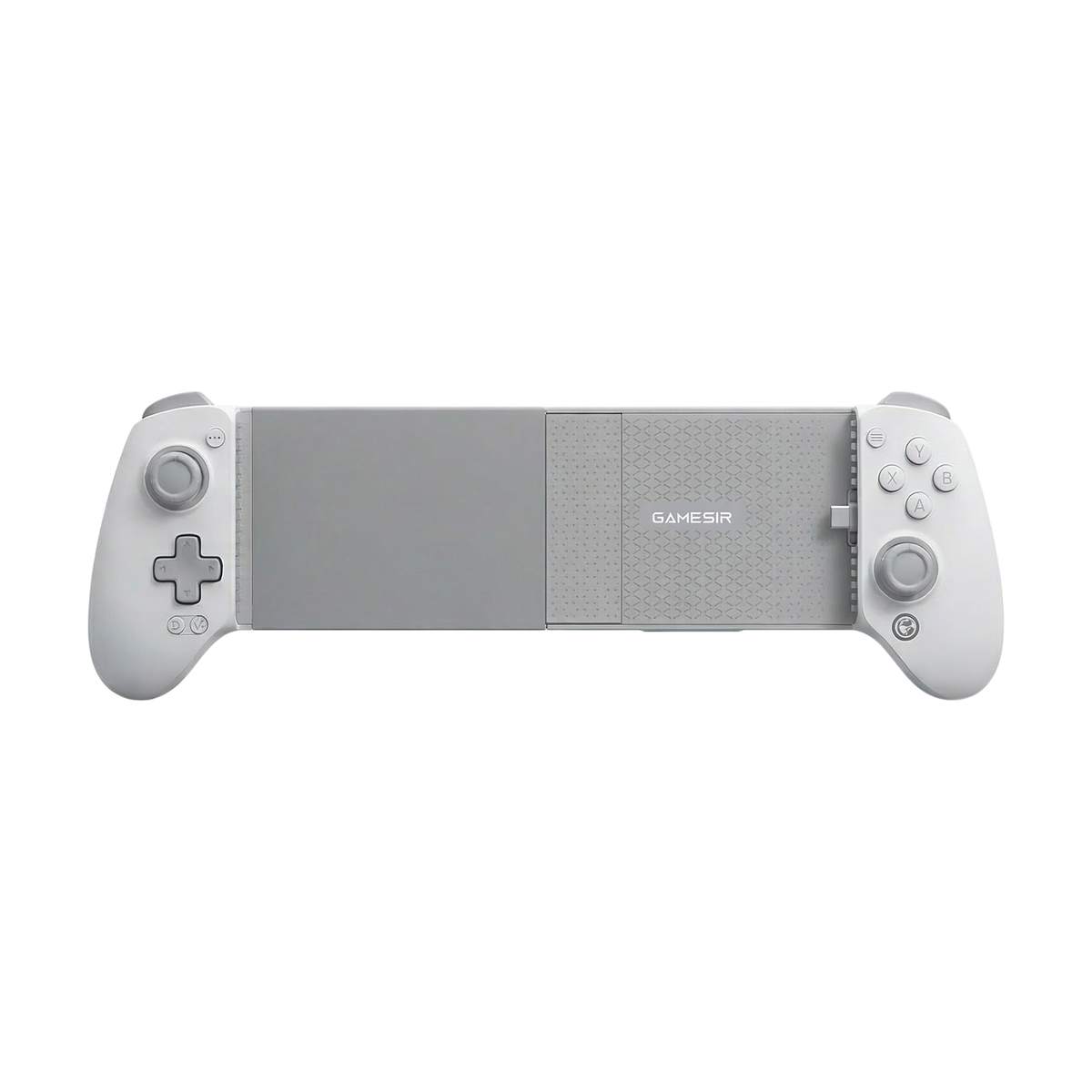 Gamesir G8 Plus MFI expansion kit installed on a Gamesir G8 Plus MFI controller, front view