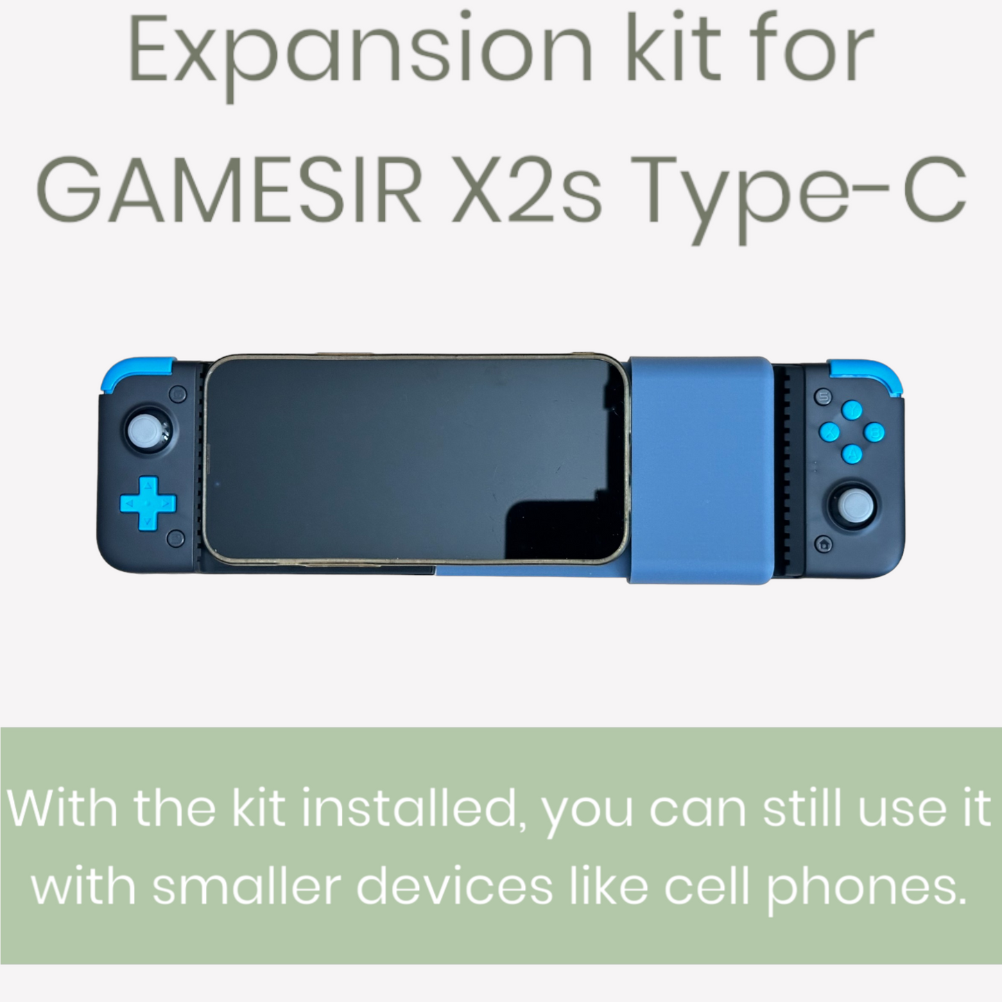 Expansion kit for GAMESIR X2s Bluetooth Controller for tablets from 6.5 inches to 13.1 inches