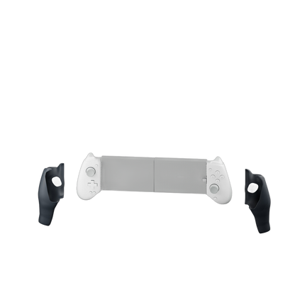 Exploded view of the grip pair and upper supports for Gamesir G8 Plus, G8 Galileo and Legion G7