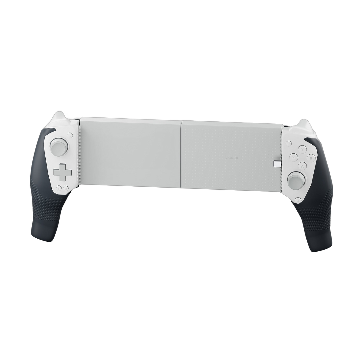 Controller grips on Gamesir G8 Plus MFi with tablet mod