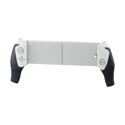 Controller grips on Gamesir G8 Plus MFi with tablet mod