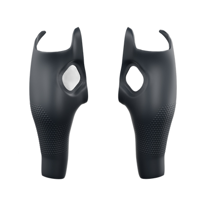 Controller grip pair, rear view