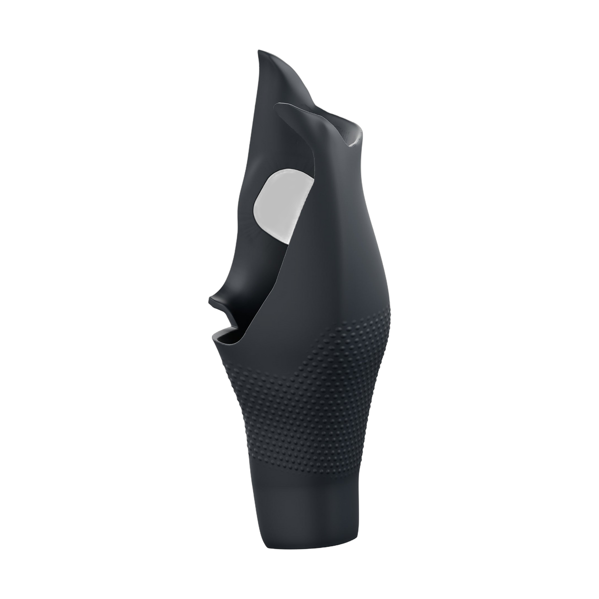 Right controller grip, profile view