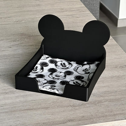 Large Mickey Mouse Napkin Holder – 3D Printed Napkin Box