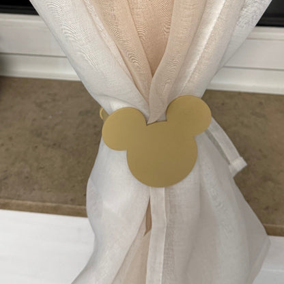 Mickey Curtain Tiebacks (Pair) – 3D Printed Kids Room Decor