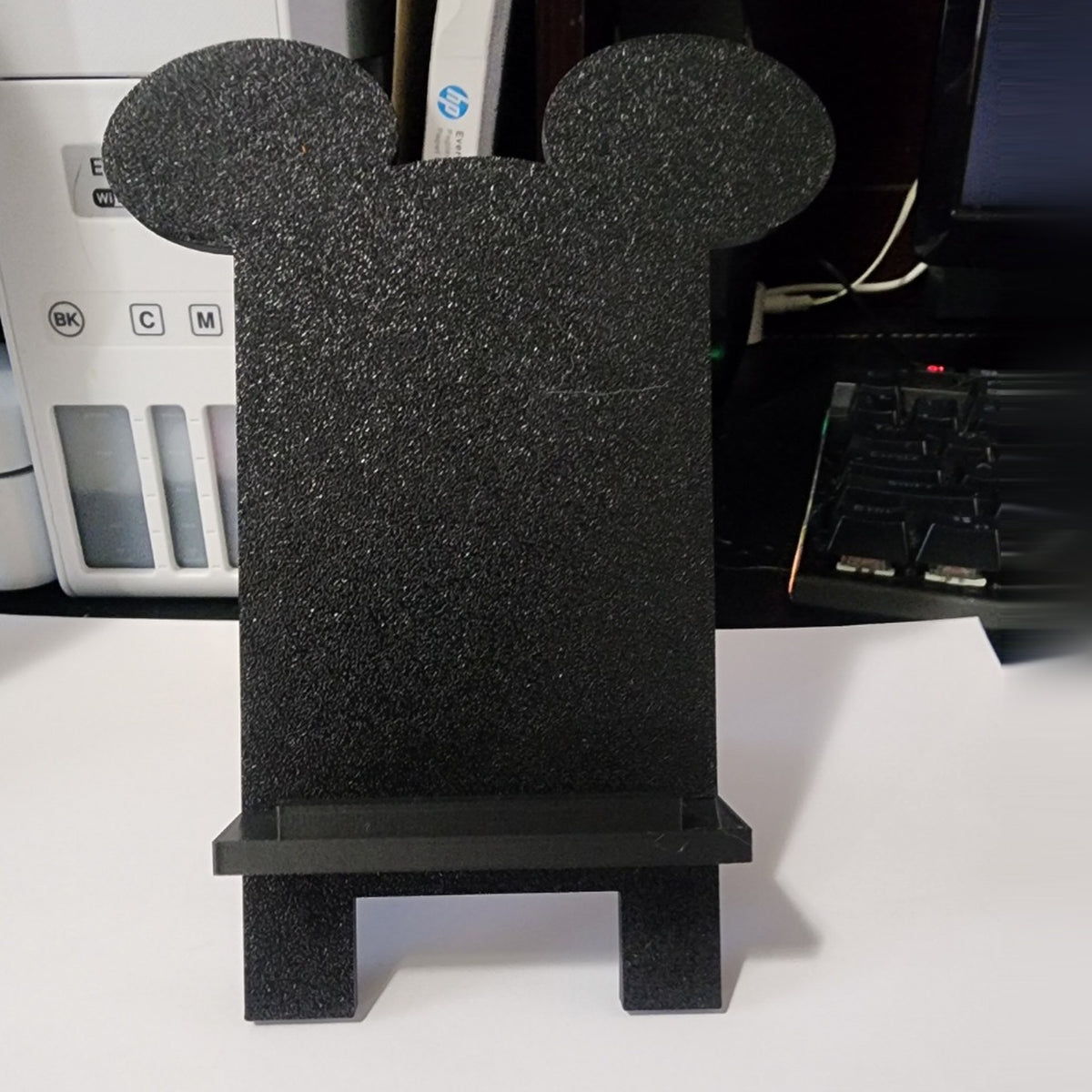 Mickey Ears Phone Stand – 3D Printed Two-Piece Desk Stand