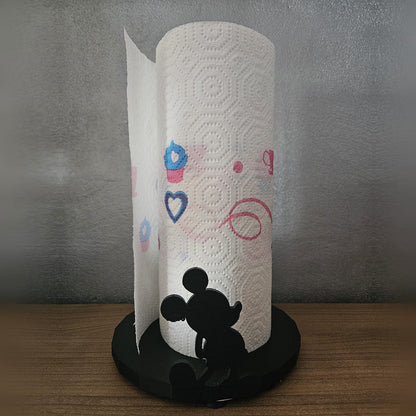 Mickey Mouse Paper Towel Holder – 3D Printed Countertop Decor