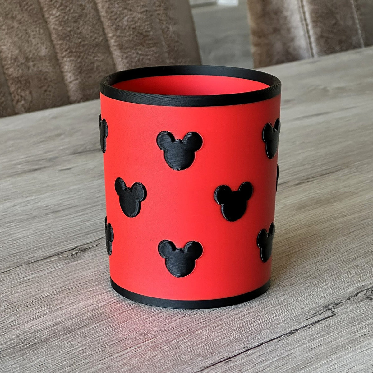 Mickey Mouse Pencil Holder – 3D Printed Desk Organizer