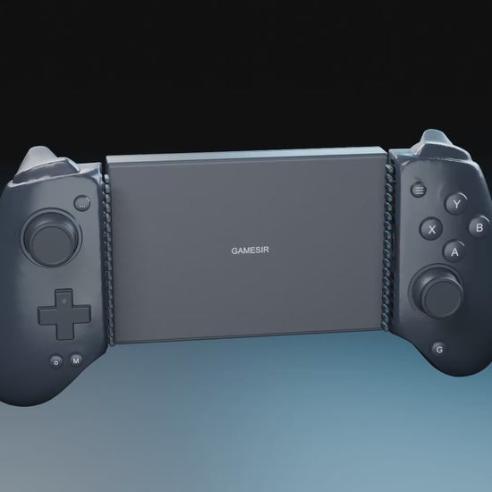Gamesir G8 Plus Bluetooth expansion kit in use: installation, tablet fit and rear support